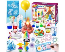 Experimenteerdoos voor Kinderen - Chemische Set met 111 Experimenten, Vulkaan Kristal en Wetenschapsprojecten