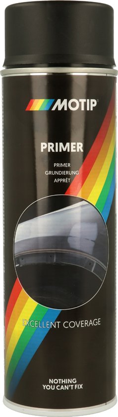Motip 4052 Apprêt métallique Noir - 500ml