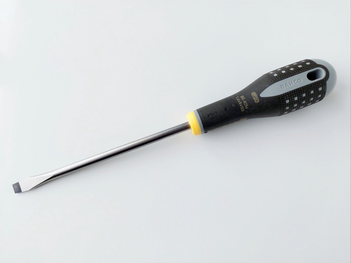 Bahco ERGO platte schroevendraaier 8mm
