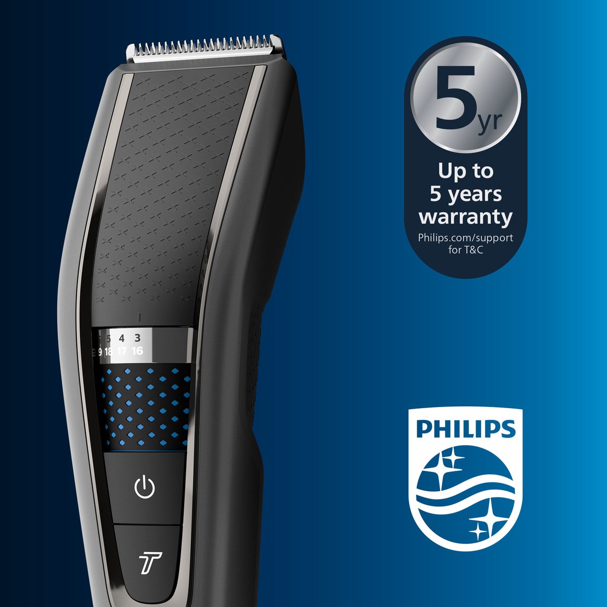 Philips Serie 7000 HC7650/15 tondeuse met kappersset thumbnail 3