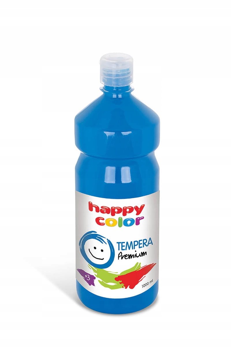 Happy Color Tempera Verf 1000ml Citroengeel