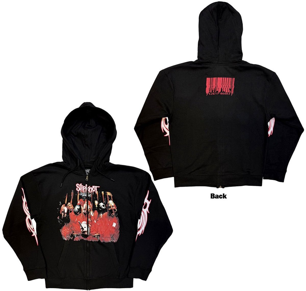Slipknot - Spit It Out Vest met capuchon - L - Zwart
