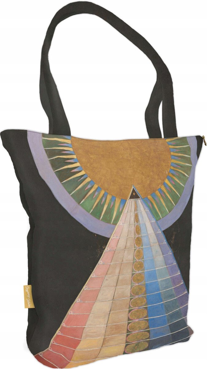 Shopper Tas met Hilma af Klint 'Oltar' Print - Kunst & Stijl