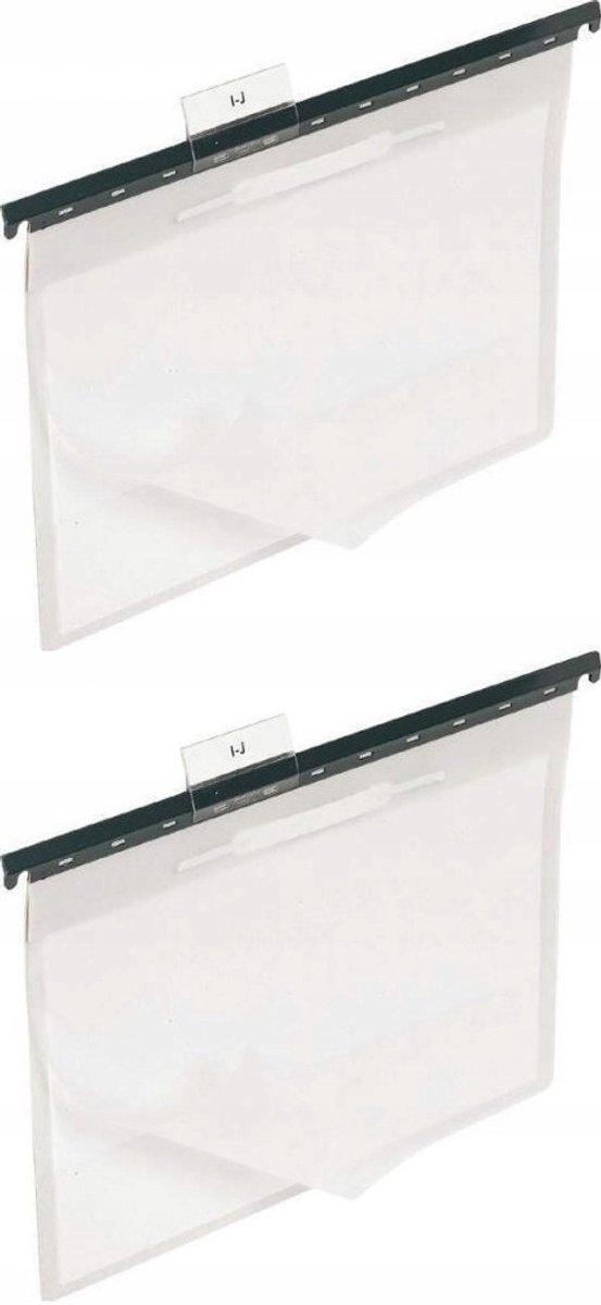 Duurzame A4 Hangmap met insteekhoes en binnenvak - 2 st