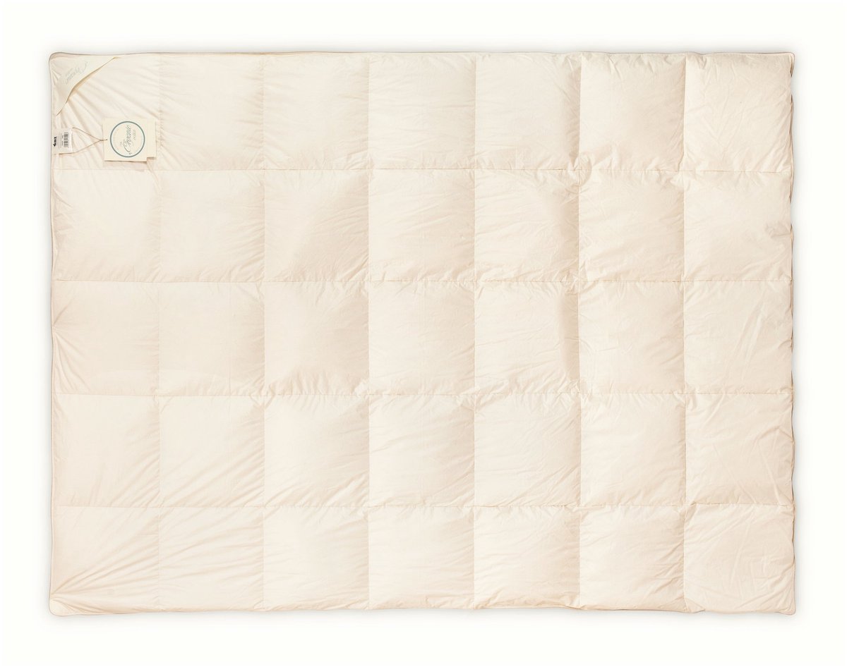 AMZ Biologisch Katoen zomerdekbed 200x220cm - 90% ganzendons