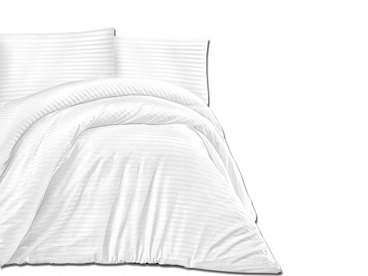 Luxe Katoenen Satijnen Beddengoed Set 200x220 Wit Darymex