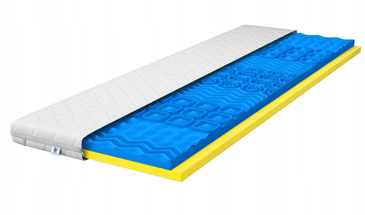 Visco Topper 80x200 cm: Comfortabele Matrasoplegger 8 cm met Massagefunctie