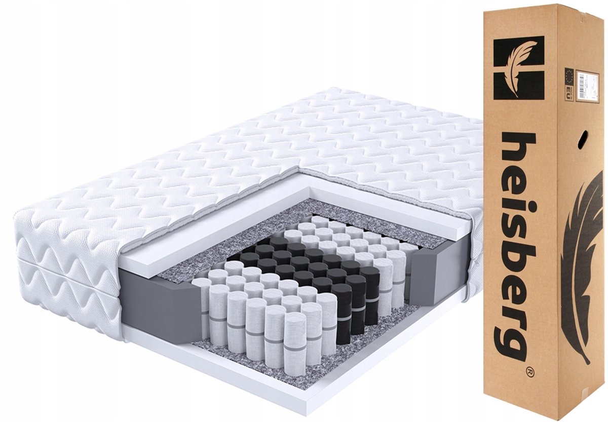 Heisberg TORE pocketvering matras 200x200 cm, H3