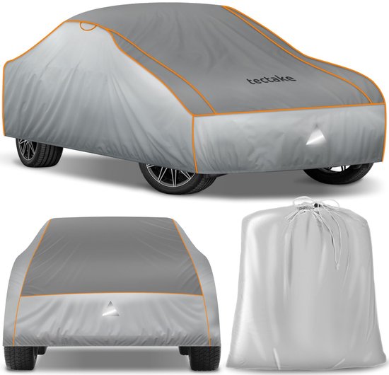 tectake® - Housse de voiture imperméable et respirante - Protection contre la grêle - 431x 165x 120cm - Medium - 405167