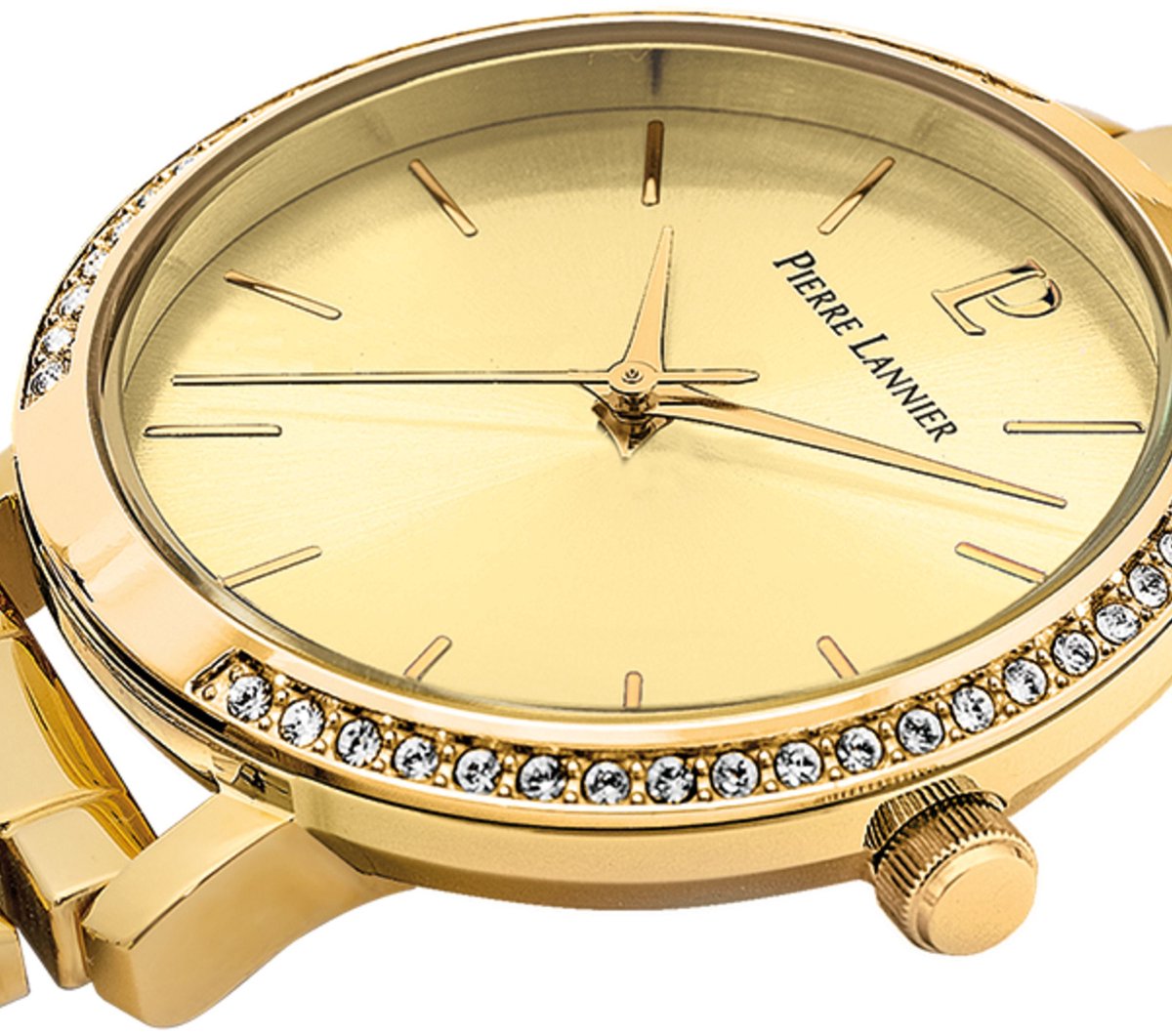 Horloge Chouquette Doré