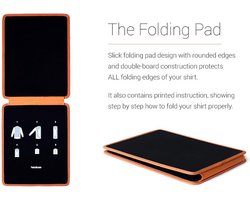 Packshi® Shirt Carrier | Shirt Travel Case with Wrinkle Free Shirt Folder | Gift for Men | Travel Accessories for Men & Gadgets Packaging Shirt Bags for Travel Protector Shuttle Box Anti-Wrinkle