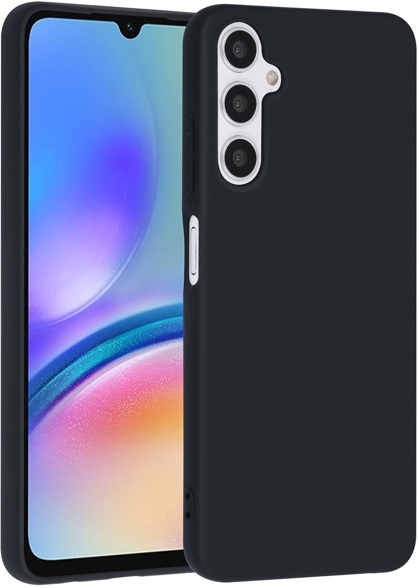 UNIQ Accessory Back Cover - Samsung Galaxy A05S - Zwart - Slanke TPU bouw - Valbescherming