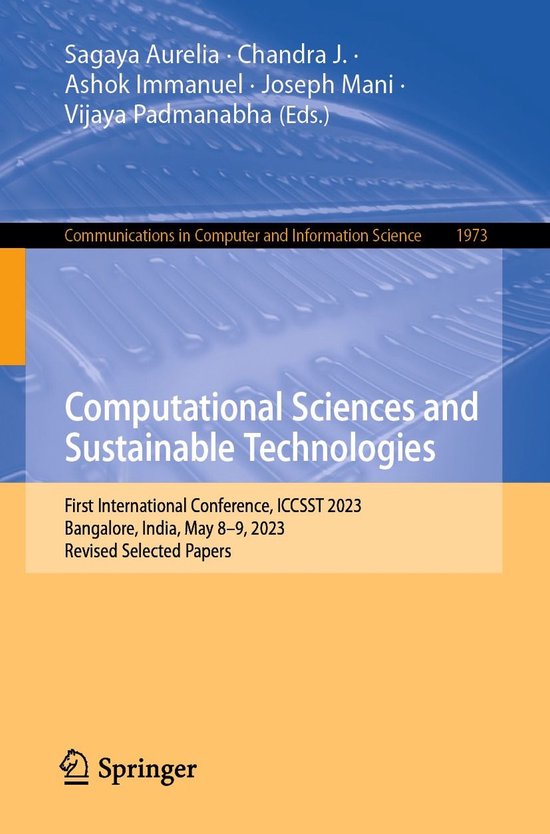 Springer Nature Proceedings Computer Science - Computational ... - cover