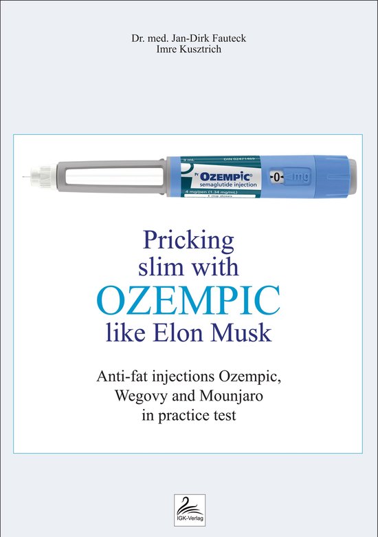 Pricking slim with Ozempic like Elon Musk - cover