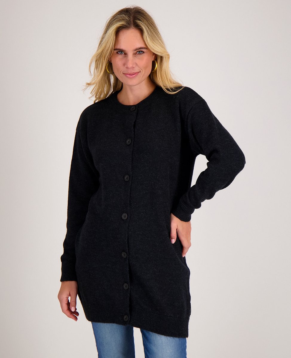 Je m'appelle Dames Vest - Blauw - Maat XS/S