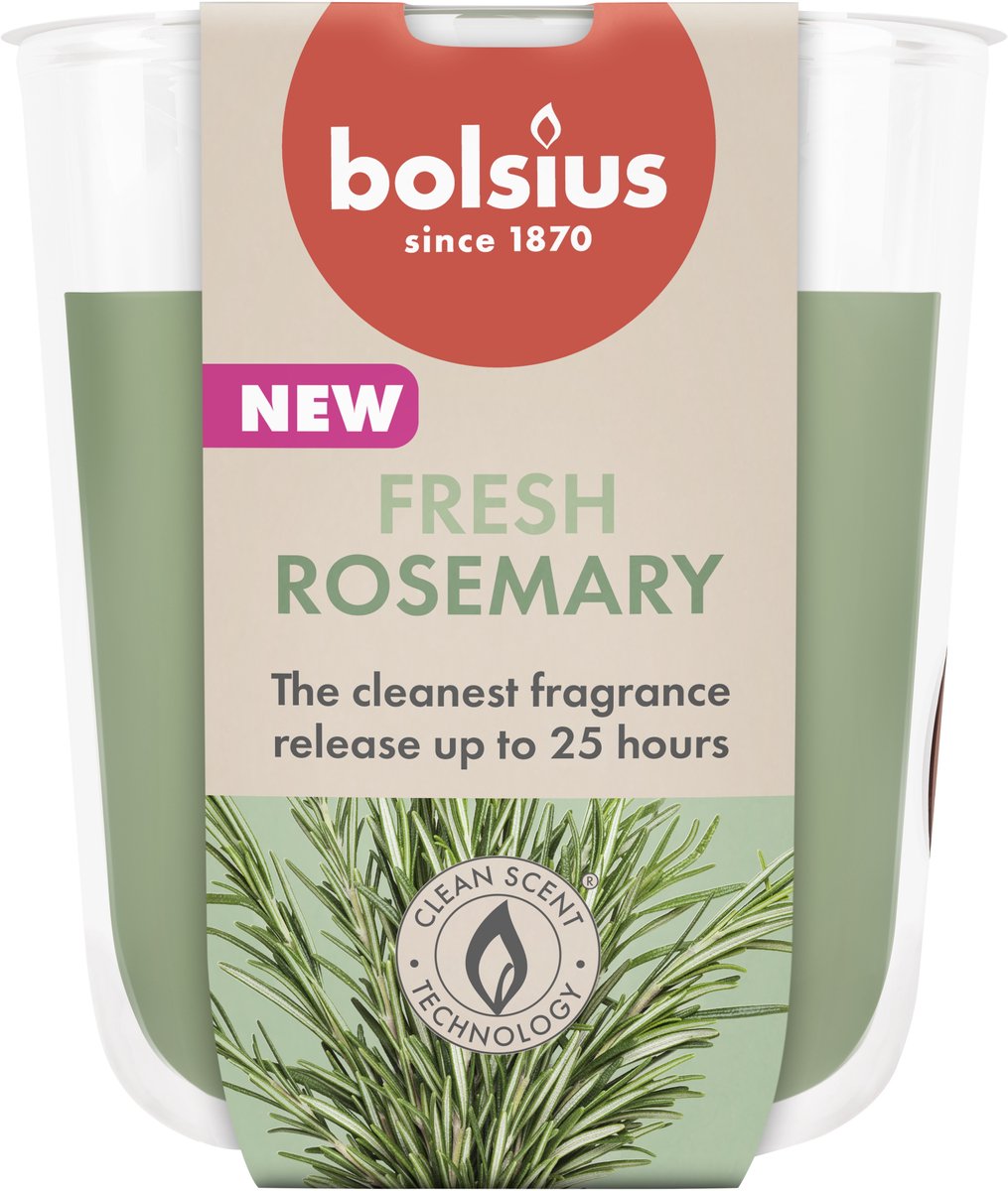 Bolsius Geurglas - Rosemary