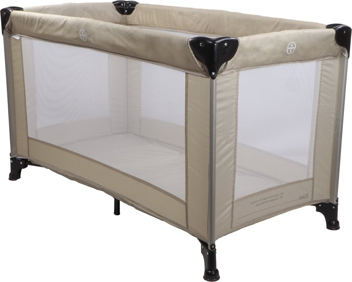 MamaLoes Soof Beige Campingbed