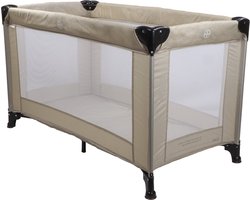 MamaLoes - Campingbedje Baby met Opbergtas - Beige - Soof