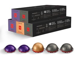Nespresso - Vertuo - Decaffeinato Pakket - Koffiecups - 50 capsules
