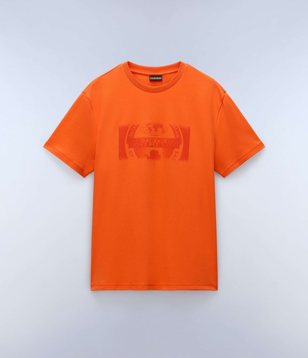 Napapijri Sweatshirt S-Vanni Prt Ss NP0A4IEA -M Oranje