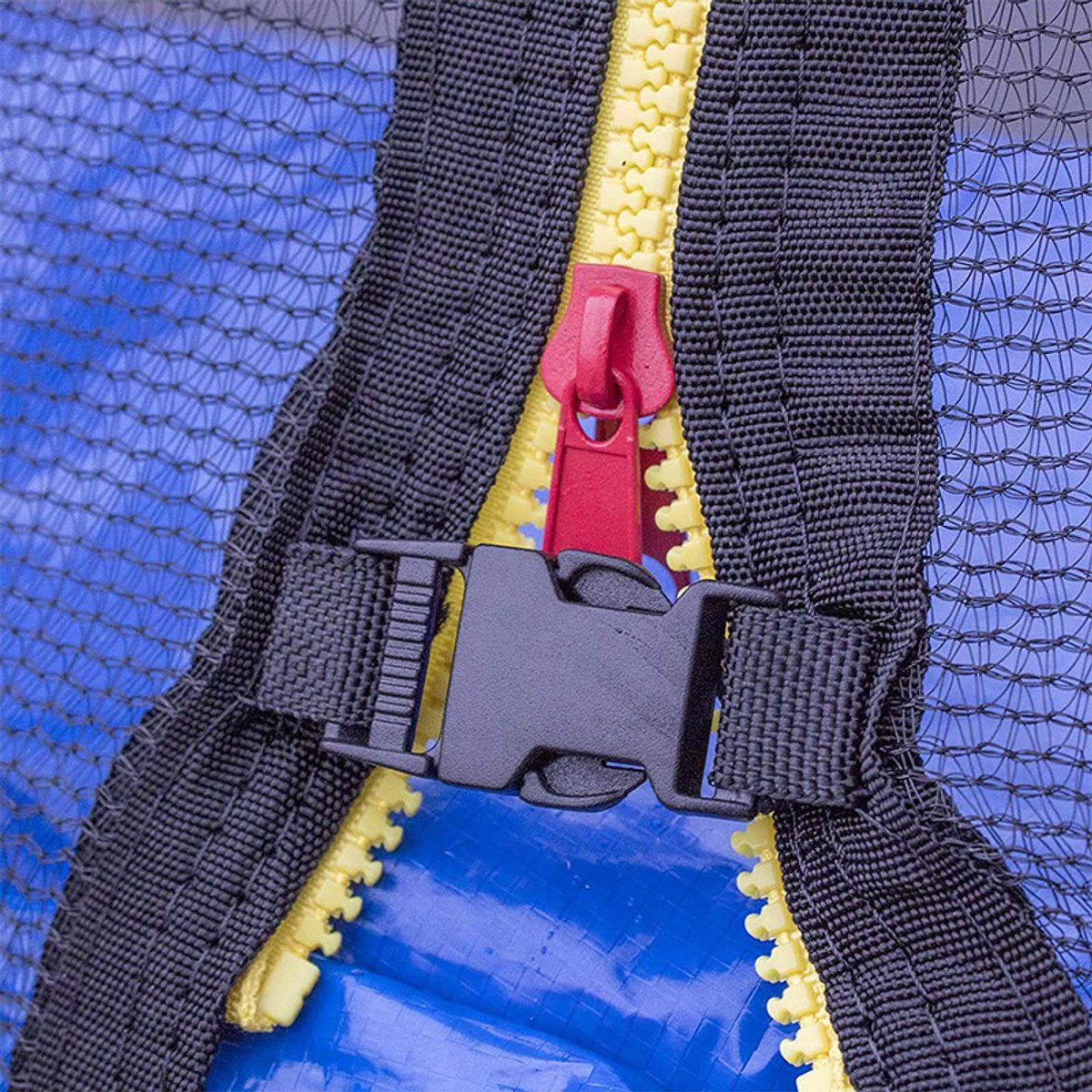 PIPIPOXER- Trampoline Tuintrampoline Veiligheidsnet Diameter: 1,5 m Maximaal gewicht: 120 kg Blauw — afbeelding 4