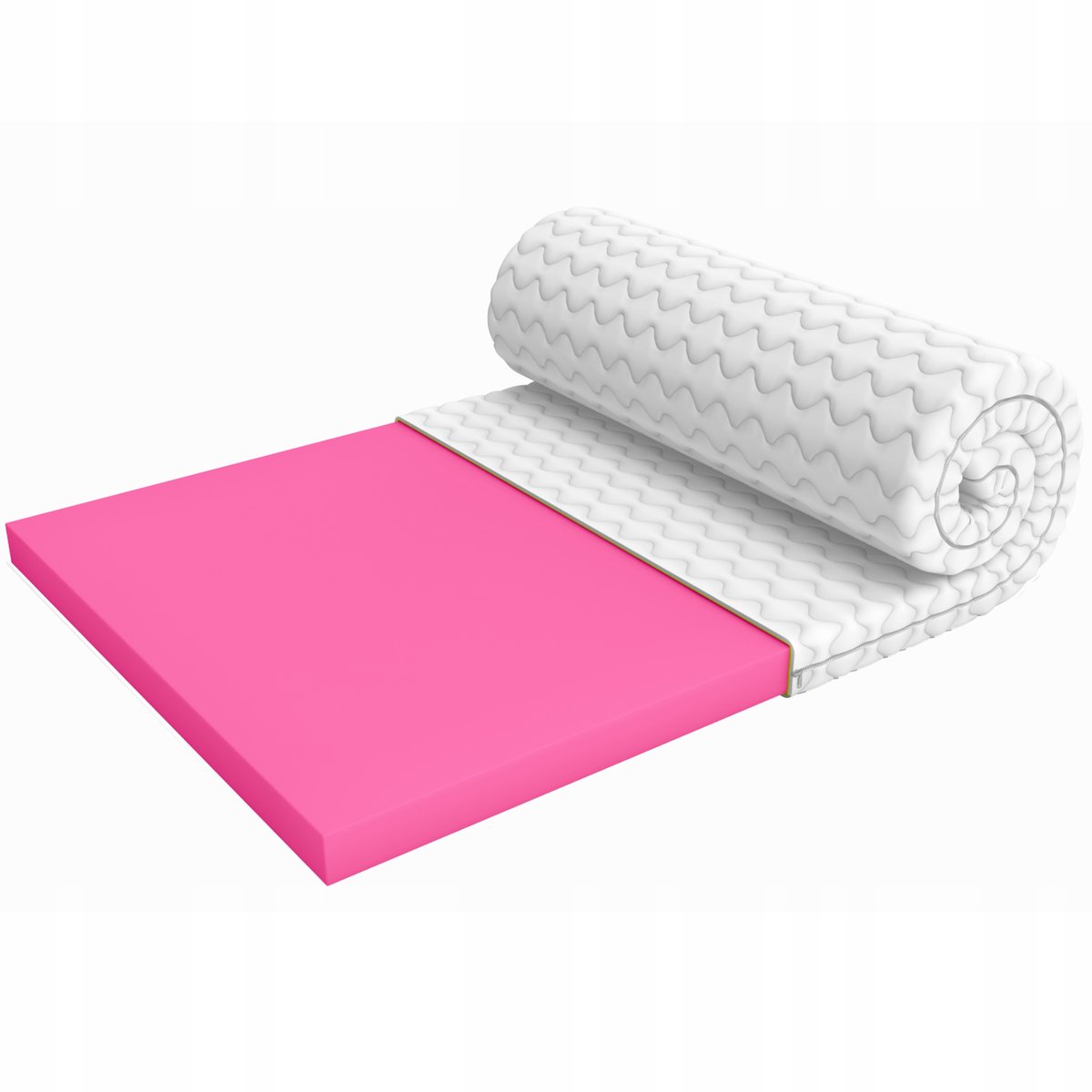 Visco topper 150x200 cm, 5 cm dik, traagschuim, H2