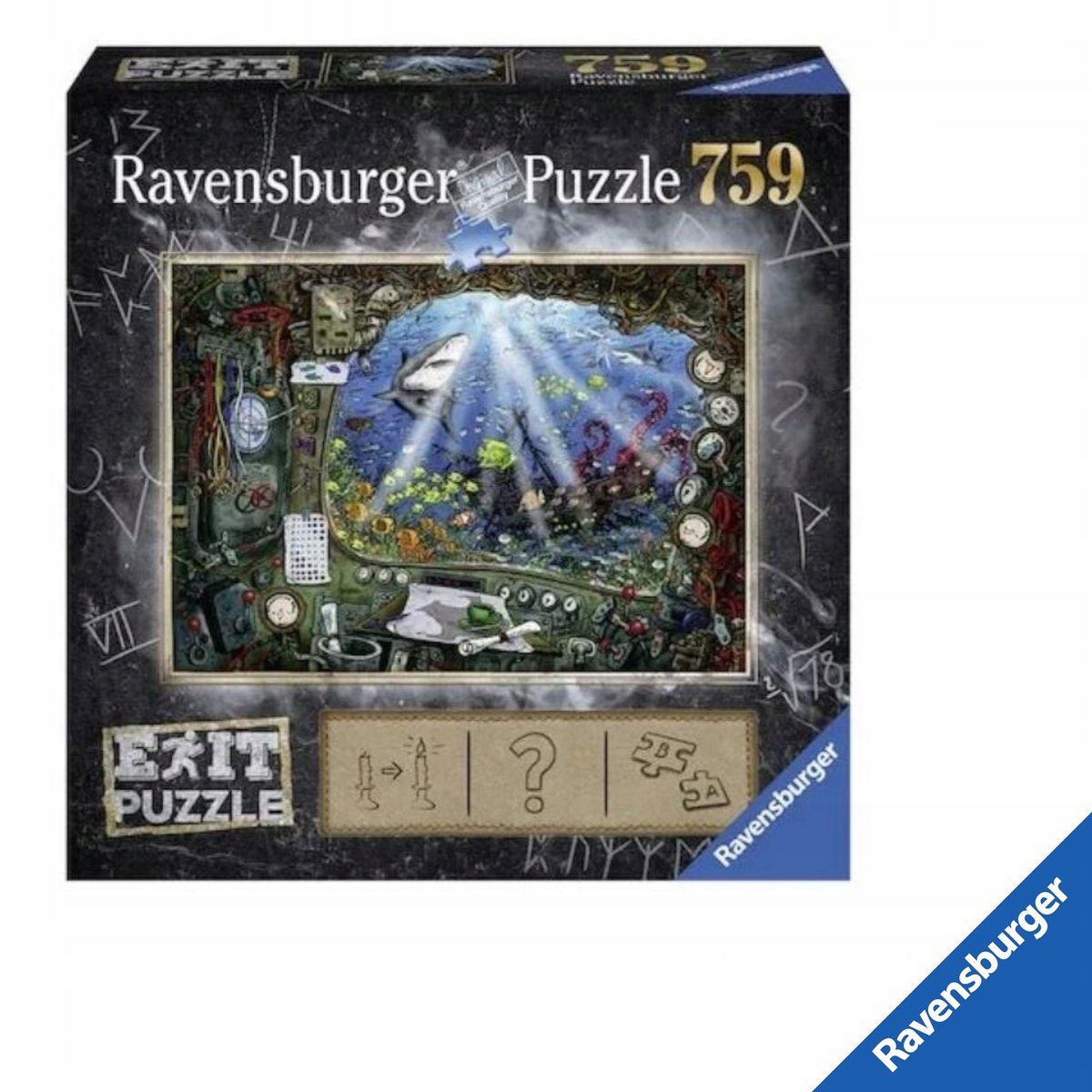 Ravensburger Exit Puzzle 759 elementov - Podvodná loď