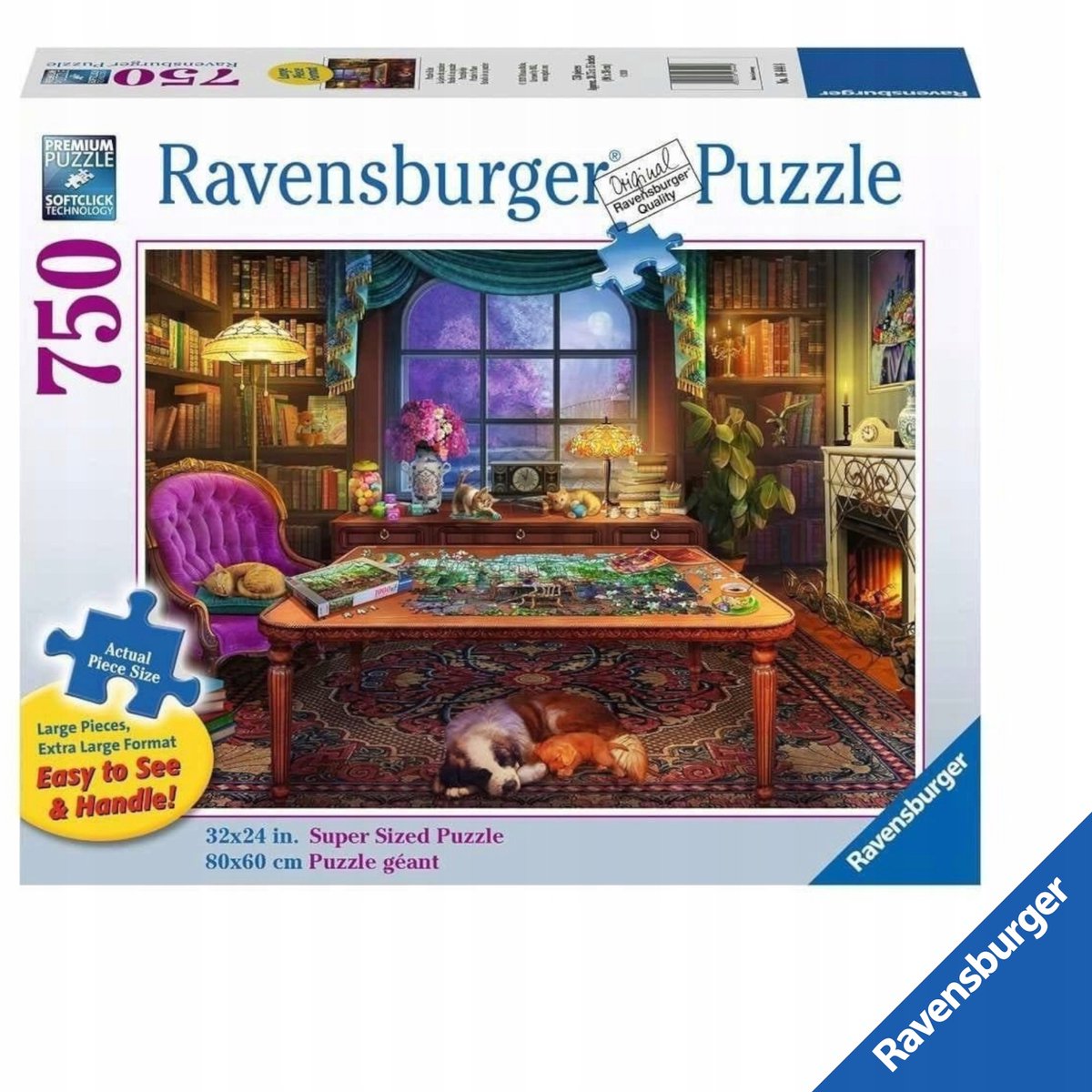 Ravensburger Puzzel 750 Stukken: Een Rustige Hobbykamer