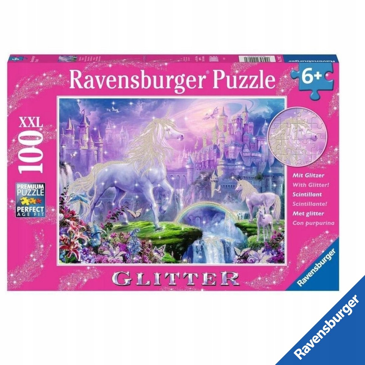 Ravensburger XXL Puzzel 100 Stuk - Eenhoorn Koninkrijk