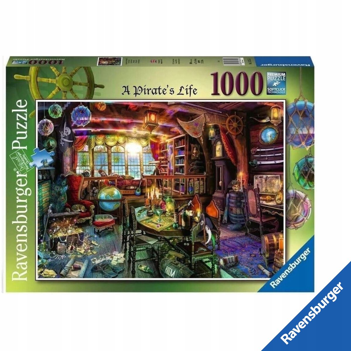 Ravensburger Puzzel 1000 Stukken Piratenleven Educatief Speelgoed