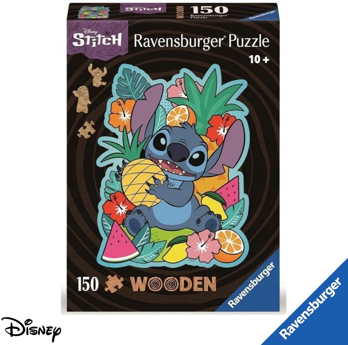 Ravensburger Houten Puzzel 150 Stukjes Disney Stitch