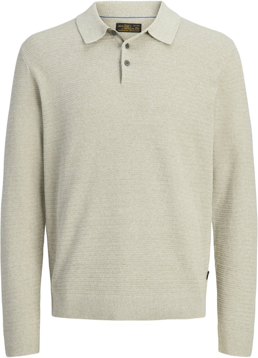 JACK&JONES - JPRBLURILEY KNIT POLO LS - Heren - Polo's