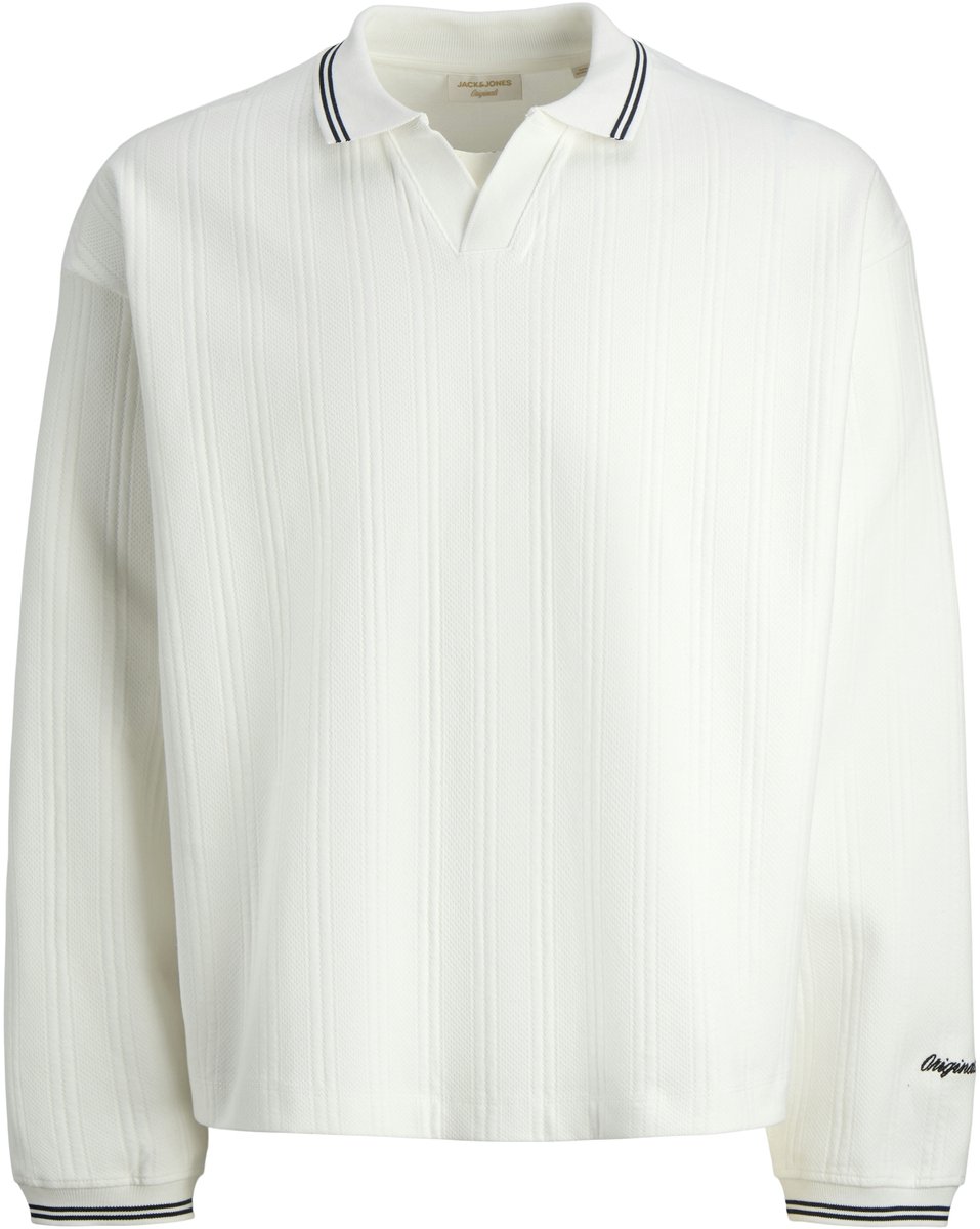 JACK&JONES - JORNIAGARA SWEAT SPLIT NECK - Heren - Sweaters