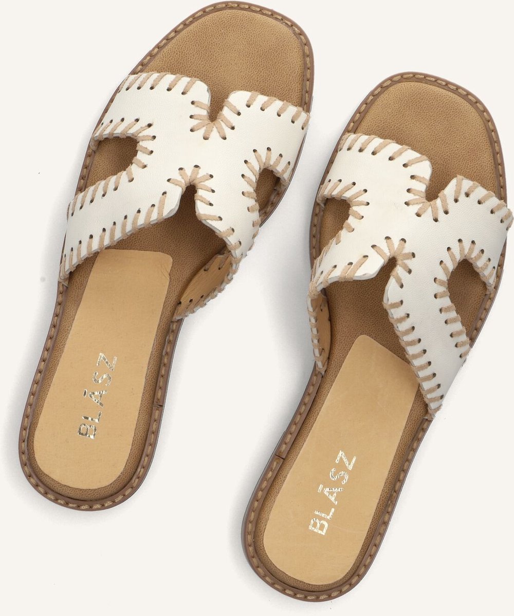 BLASZ 0657-03 Slippers - Dames - Wit - Maat 40