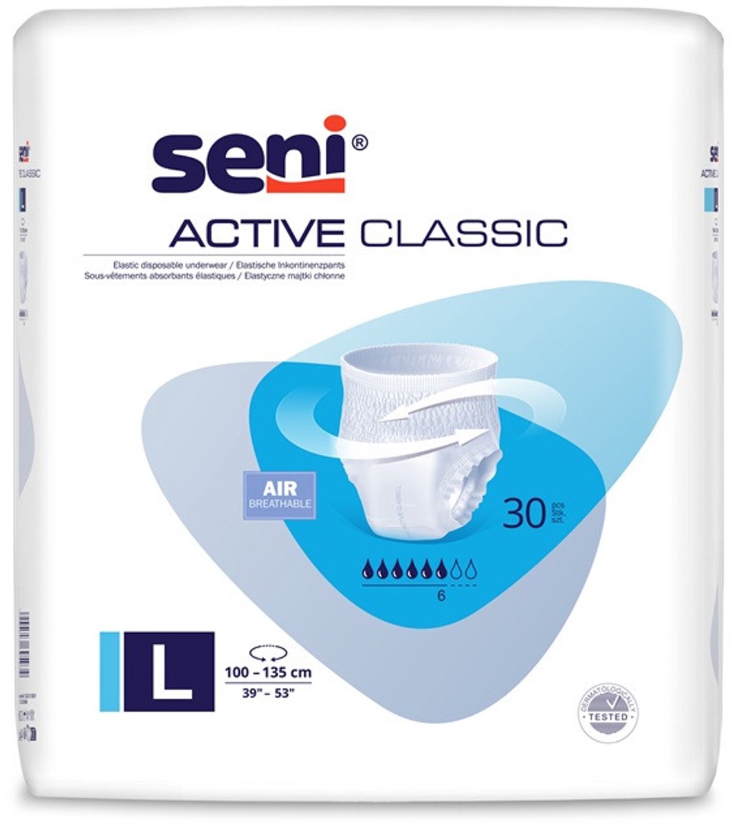 Slip Seni Active Classic 5433 L (per 30)