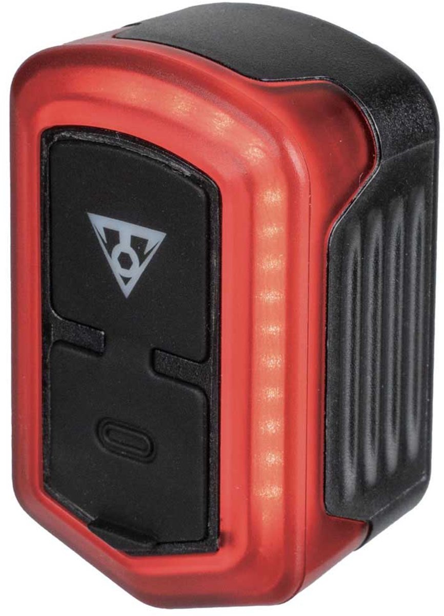 Topeak Redlite Clip-on 15 Usb-c Cob Led Achterlamp Oranje 15 Lumens