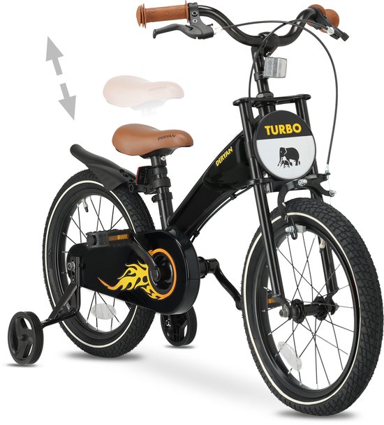 Vélo pour enfants Turbo 3 en 1 - Vélo 16 pouces
