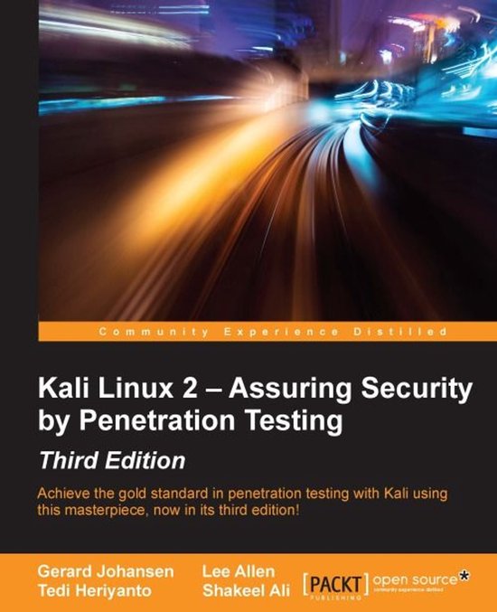 Kali Linux 2 – Assuring Security by Penetration Testing -  ... - cover