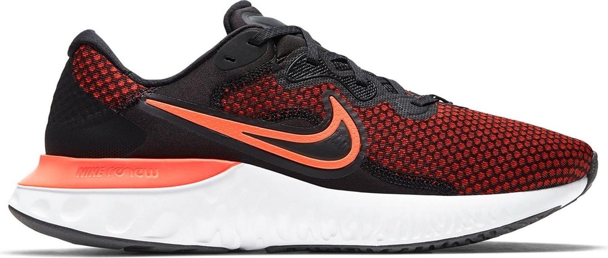 Nike Renew Run 2 Moderne Hardloopschoenen 42 5 Zwart Oranje
