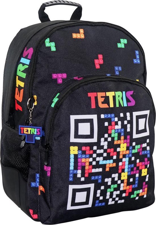 QR Code Sac à Dos Tetris - 45 x 33 x 16 cm - Polyester | bol.com