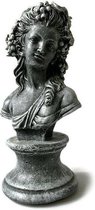 Klassieke buste vrouw | Tuinbeeld vrouw | Stijlvol borstbeeld