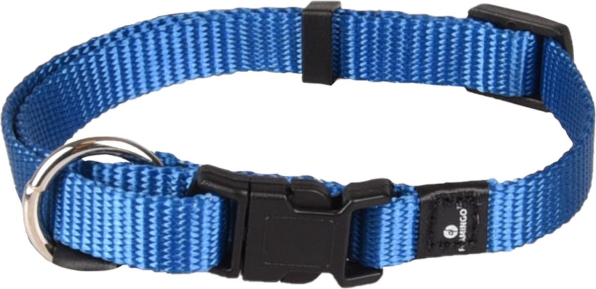 Flamingo Ziggi - Halsband Honden - Halsband Ziggi Blauw Xs 20-35cm 10mm - 1st - 127519 - 1st