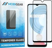 Mobigear Gehard Glas Ultra-Clear Screenprotector voor Realme C21 - Zwart