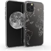 kwmobile telefoonhoesje geschikt voor Apple iPhone 12 Pro Max - Hoesje voor smartphone - Travel Vliegtuig design