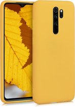 kwmobile telefoonhoesje voor Xiaomi Redmi Note 8 Pro - Hoesje voor smartphone - Back cover in honinggeel