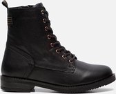 Ann Rocks Veterboots zwart - Maat 41