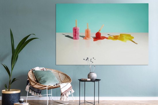 Toile fondue cinq couleurs 2cm