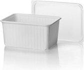 Kilobakken 180x130x118mm Thermo PP wit (300 st.)