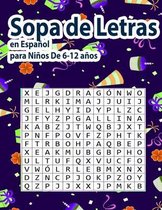 Sopa de Letras en Español para Niños De 6-12 años
