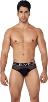 Clever - Private Brief Black - Sexy Heren Ondergoed - Brede Band